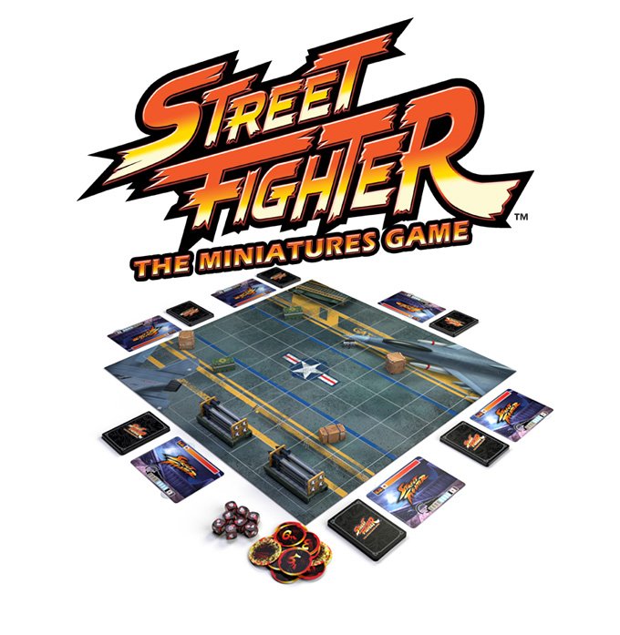 street fighter miniature game juego de mesa