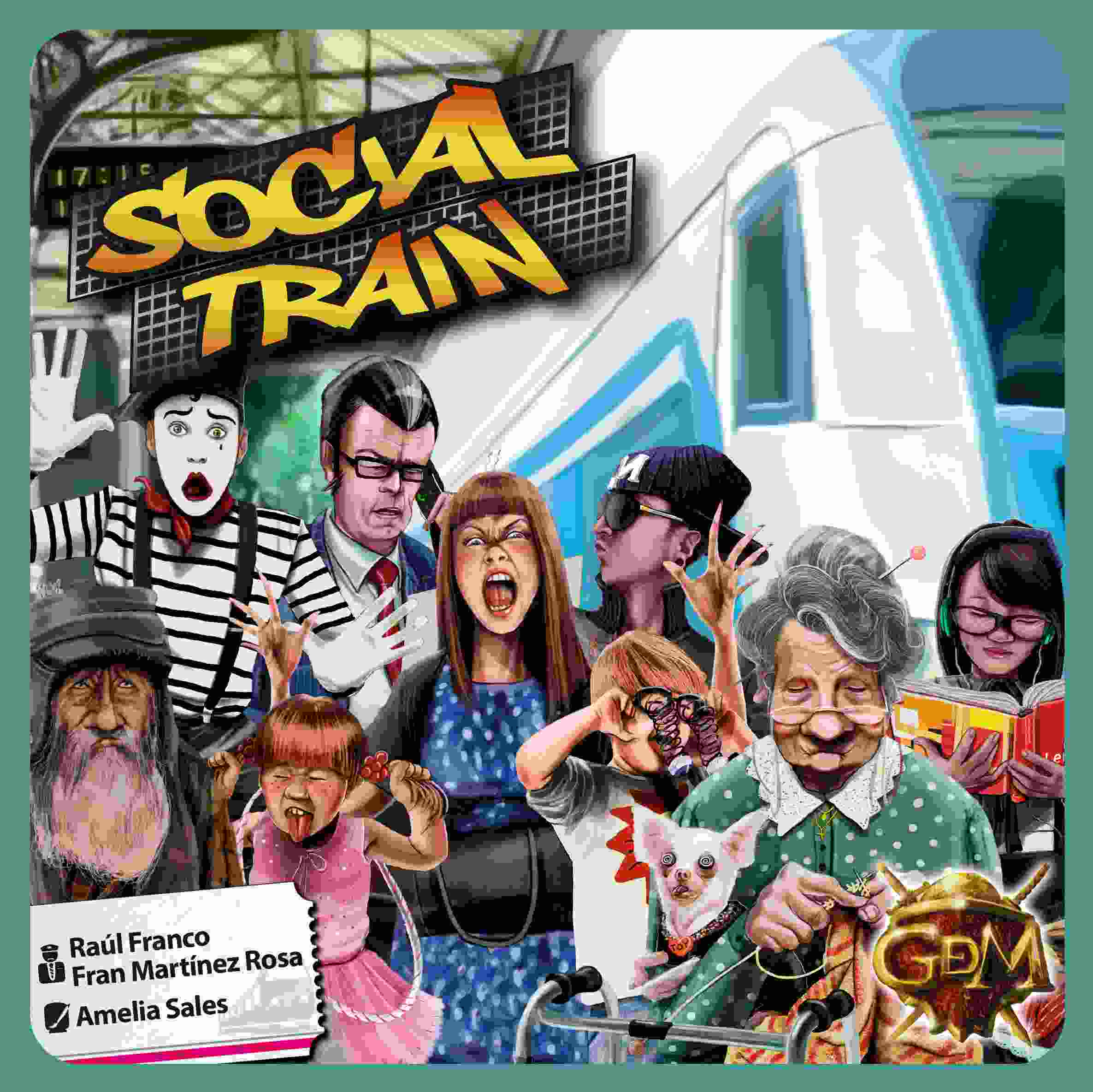 Social Train juego de mesa
