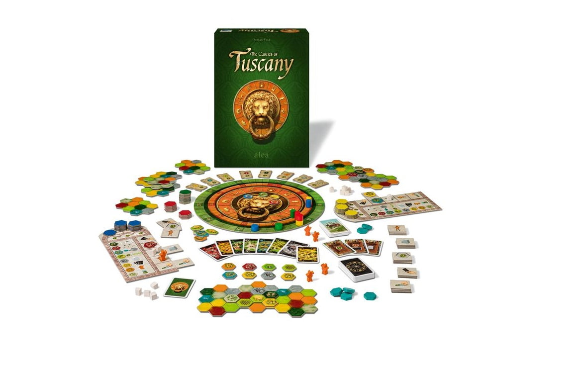 The castle of Tuscany juego de mesa