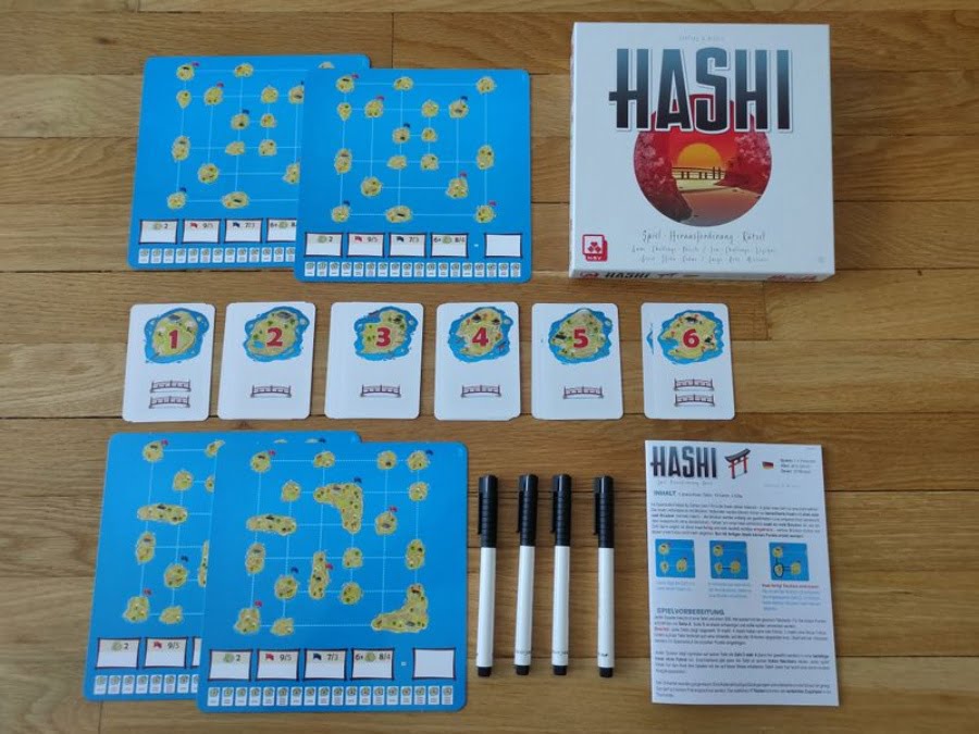 Hashi juego de mesa