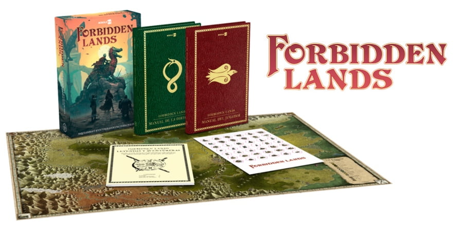 Forbidden Lands juego de mesa