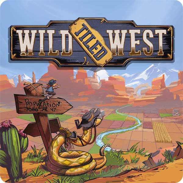 Wild Tiled West juego de mesa
