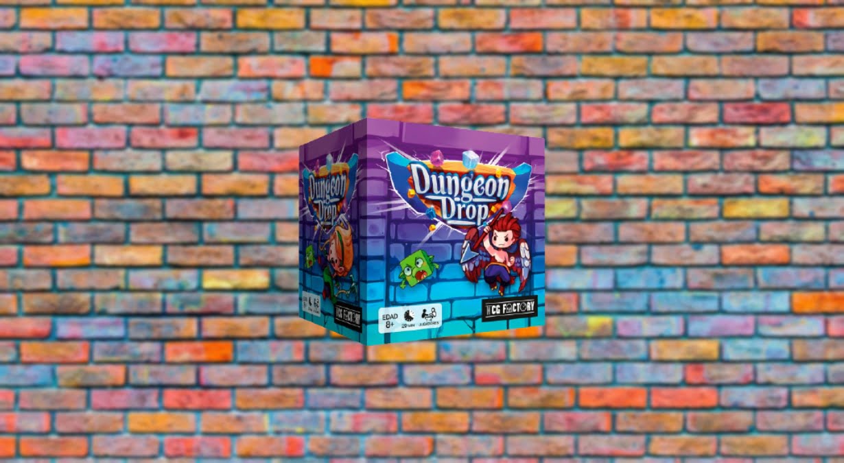 Dungeon Drop juego de mesa