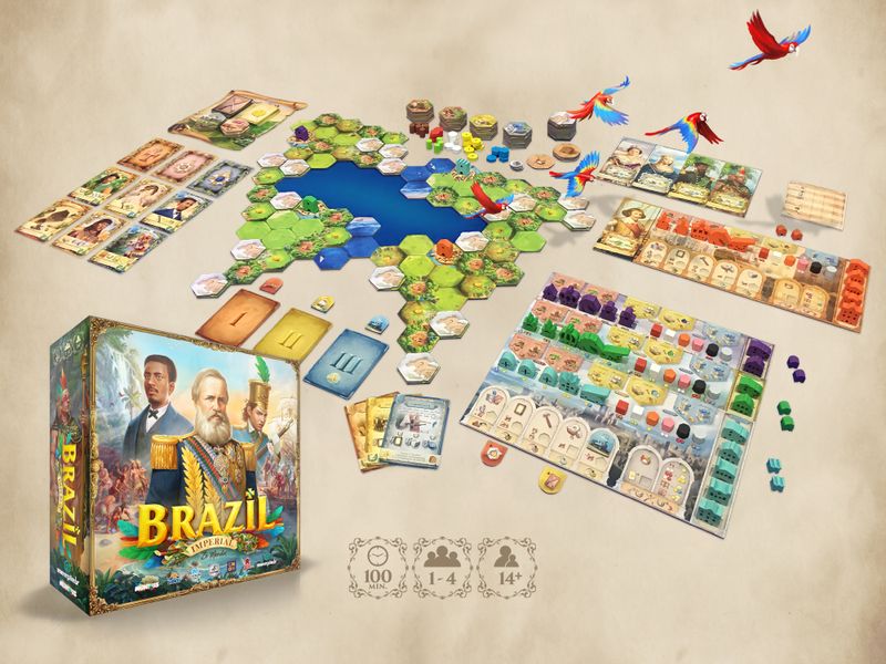 Brazil Imperial juego de mesa