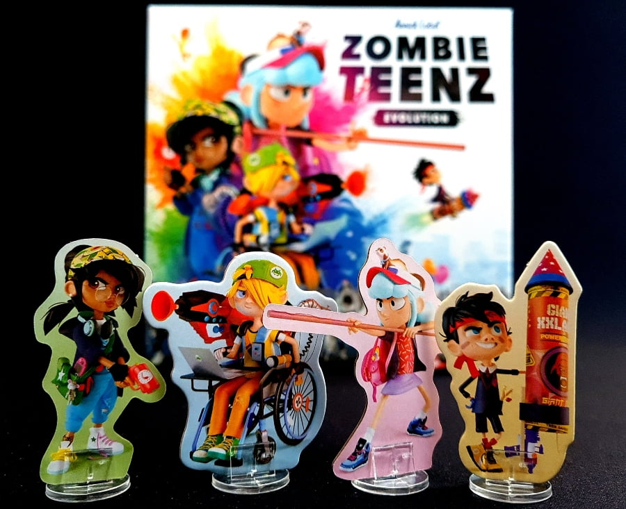 Zombie Teenz juego de mesa