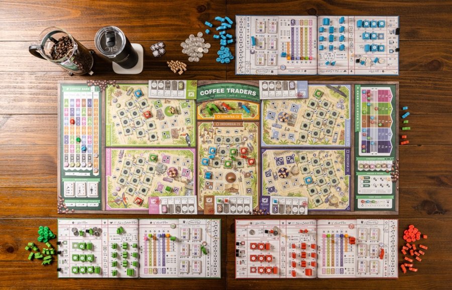 Coffee Traders juego de mesa